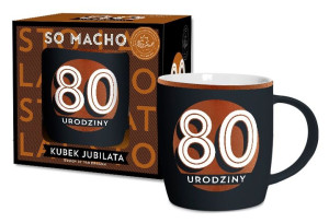 Duży Kubek PREZENET Urodziny 80 osiemdziesiątka