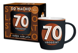 Duży Kubek PREZENET Urodziny 70 siedemdziesiątka
