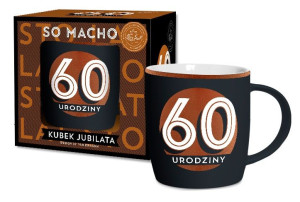 Duży Kubek PREZENET Urodziny 60 sześćdziesiątka