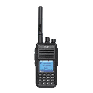 TYT MD-UV380 5W DMR GPS dwupasmowy radiotelefon DMR + FM kompatybilny z Mot