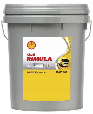 Shell Rimula R4x 15w40 20l R4 X 15w-40