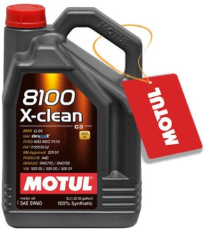 Motul 8100 X-clean 5w40 5l