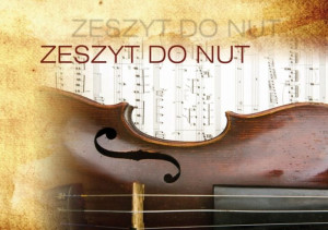 Zeszyt do nut A5/16k. Kreska