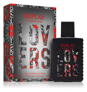 Replay Signature Lovers For Man Edt 50ml