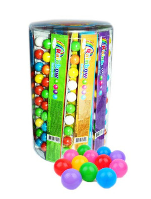 Rainbow Bubble Gum Balonowa Guma 42szt