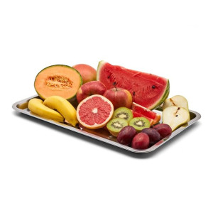 Taca metalowa kuchenna catering Tadar 45 x 30 cm