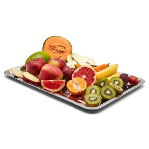 Taca metalowa kuchenna catering Tadar 50 x 35 cm