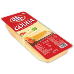 Mlekovita Ser Gouda plastry 1kg