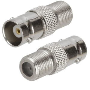 Adapter Bnc-gniazdo / F-gniazdo