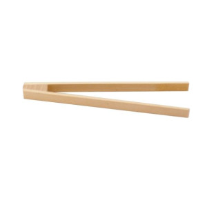 Szczypce do grilla ogórków kapusty drewniane 22 cm