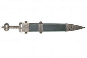 Rzymski Miecz Gladius Juliusza Cezara Z Pochwą Iw 4116/nq