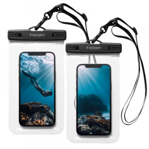 Uniwersalne wodoszczelne etui Spigen A601 Universal Waterproof Case Crystal