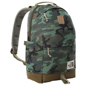 Plecak szkolny The North Face Daypack - thyme brushwood camo print / milita