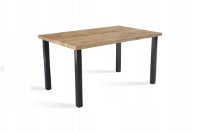 Stół rozkładany 180/280 x 80 cm LOFT metalowe nogi