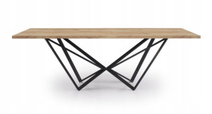 Stół pająk 160/260 x100 cm LOFT metalowe nogi