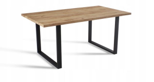 Stół rozkładany 160/260 x80 LOFT metalowe nogi,