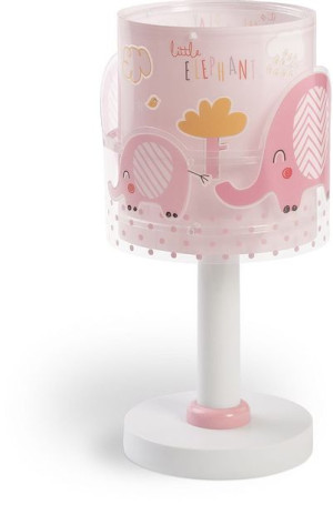 Elephant lampka nocna 1-punktowa różowa 61331S Dalber