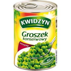 Kwidzyn Groszek Konserwowy 400g