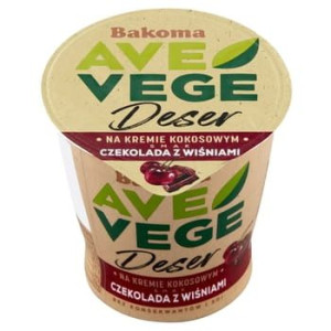 Deser AVE VEGE Czekolada- Wiśnia150g Bakoma