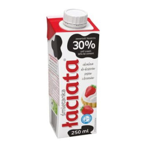Śmietanka UHT Łaciata 30% 0,25L