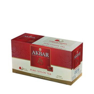Akbar Ceylon Tea 50tbx2g