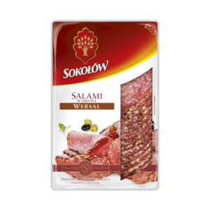 Salami wersal plastry 100 g Salami z Dębicy