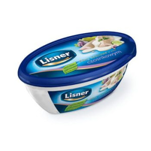 Filety śledziowe w sosie czosnkowym Lisner 280g