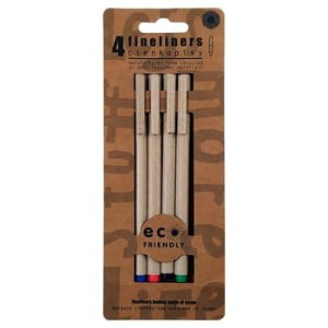 Eco cienkopisy ECO FRIENDLY 4 sztuki