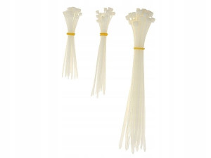 Opaski kablowe nylonowe, 3x25 szt.