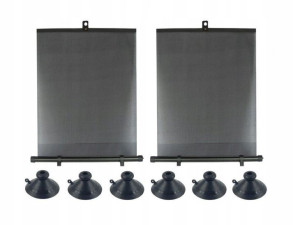 Rolety przeciwsłoneczne 45 cm, 2 szt.