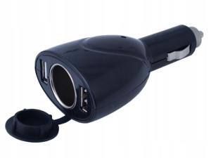 Ładowarka/adapter do zapalniczki 12/24V USB 1000mA