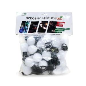 Girlandy ogrodowe LED 5 metrów OGR-0006