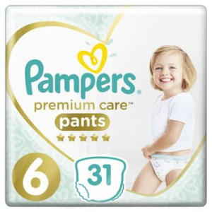 Pampers Premium Care Pants, R6, 31 pieluchomajtek