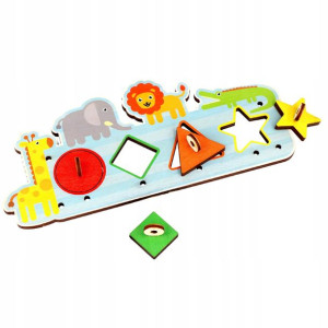 Puzzle Do Tablicy Manipulacyjnej Sensorycznej V4