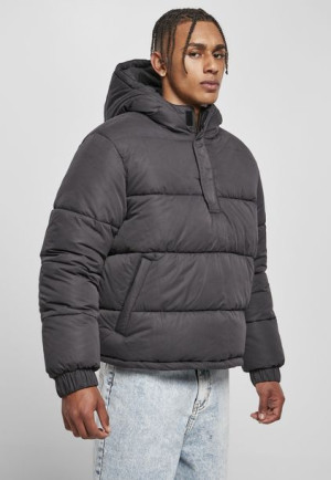 Kurtka Zimowa Cropped Pull Over Down Black