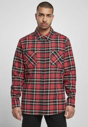 Koszula Flanelowa Checked Roots Red/Black