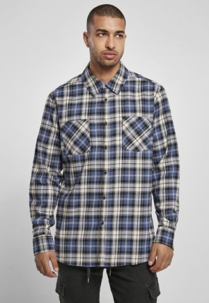 Koszula Flanelowa Checked Roots Darkblue/White