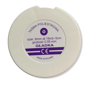 Taśma poliestrowa gładka