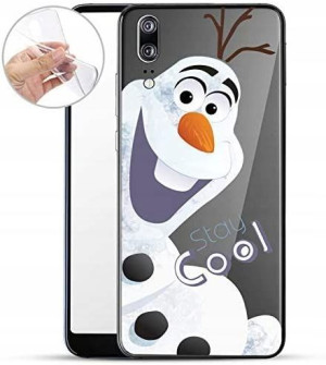 DISNEY Etui Huawei P20 LITE clear silikonowe Olaf