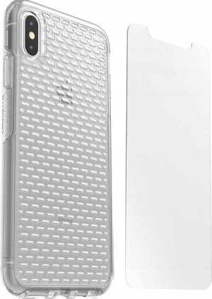 OtterBox przezroczyste etui + szkło iPhone XS MAX