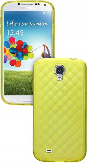 Pro-Tec etui do Samsung Galaxy S4 żółty pikowane