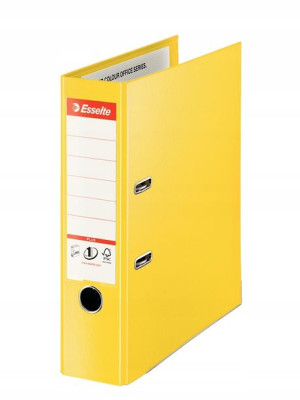 Segregator Esselte A4 80mm dźwigniowy Żółty