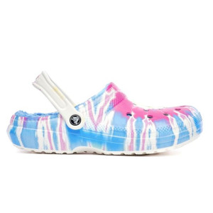 Crocs Classic Lined Tie Dye Clog Kid's 206683-4SO 37-38
