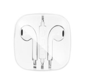 Słuchawki douszne Zestaw HF USB - C HR-ME25 (białe)