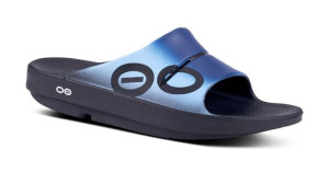 OOFOS Klapki regeneracyjne OOahh Sport Azul