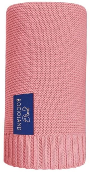 Kocyk dla noworodka bambusowy Paris 80x100 Coral Bocioland