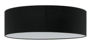 Iglo 50 plafon 3-punktowy czarny 654/50 CZA Lampex