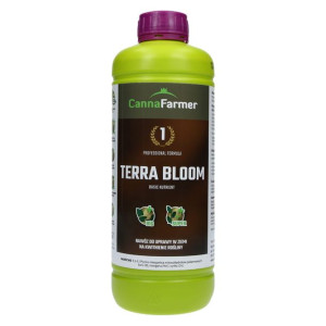 CANNAFARMER TERRA BLOOM 1L, nawóz na kwitnienie, konopie, gleba.