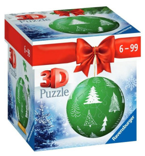 Puzzle 3d 54 Świąteczne Dekoracje Motyw 3