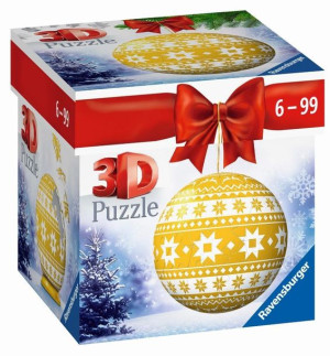 Puzzle 3d 54 Świąteczne Dekoracje Motyw 2
